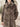 Manteau long en fausse fourrure à col montant – Choco