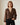 Blouse cache-cœur à imprimé botanique – Choco