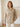 Chemise rayée à la coupe ample – Beige