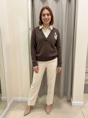 Pull femme Jalie en maille à coupe décontractée