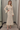 Robe longue de soirée sirène en dentelle à col montant