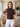 Top Femme Côtelé Col Montant à Manches en Dentelle - Choco