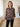 Chemise Femme Imprimée à Manches Longues - Choco