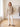 Chemise rayée à la coupe ample – Beige